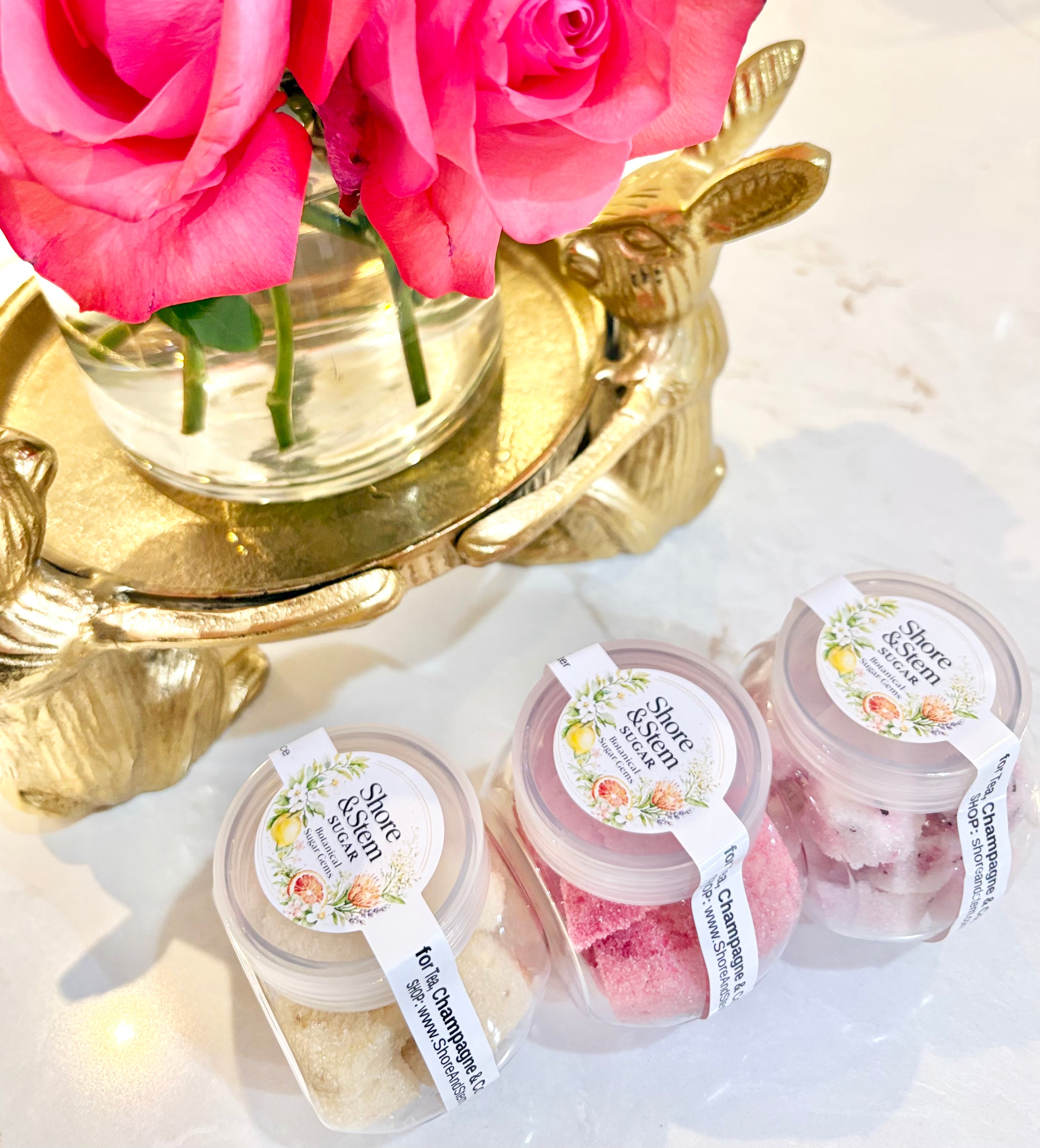 Tea Lover's Gift Box - Botanical Berry Gems with English Breakfast Tea