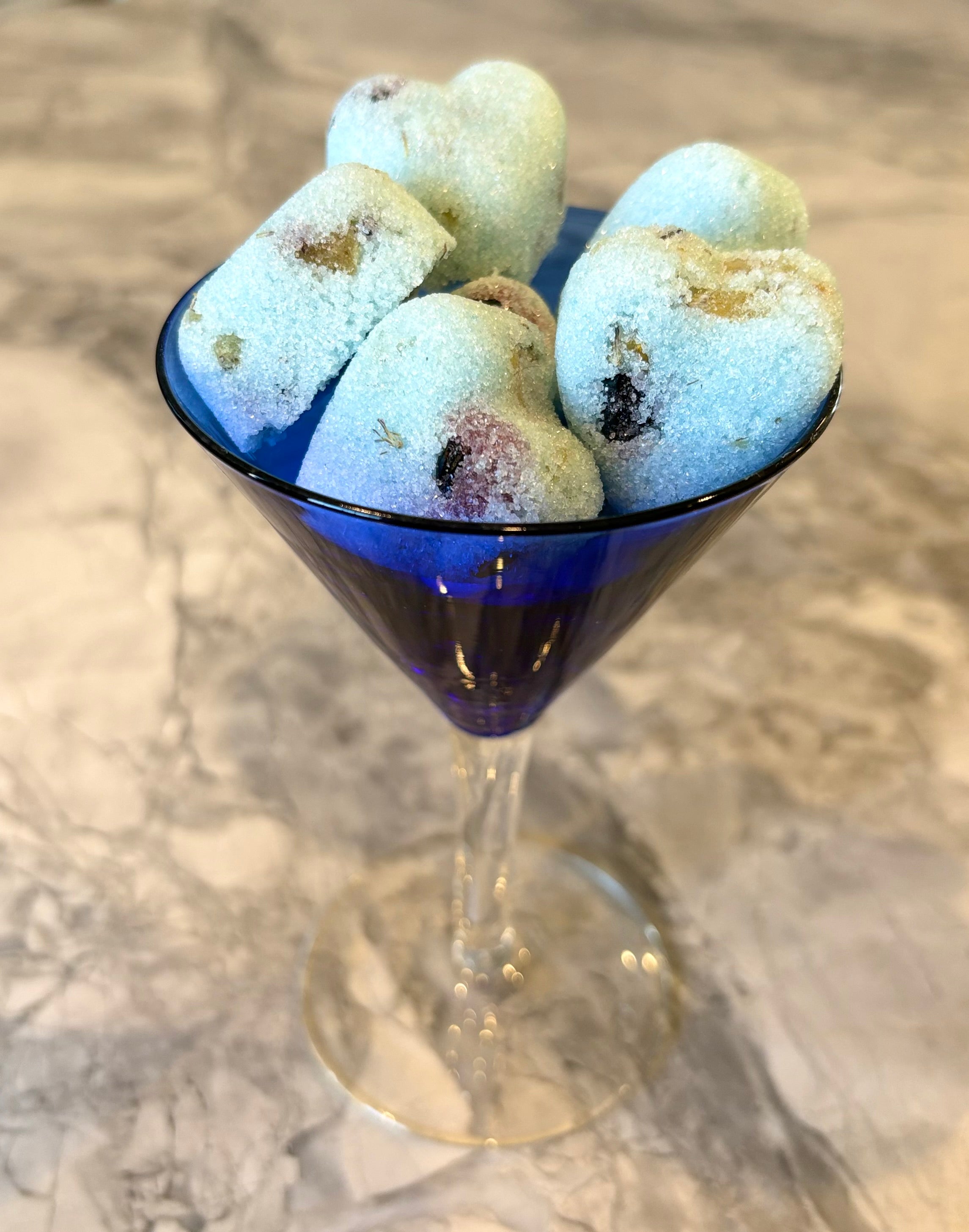 Blueberry Ginger & Sage Sugar Gems