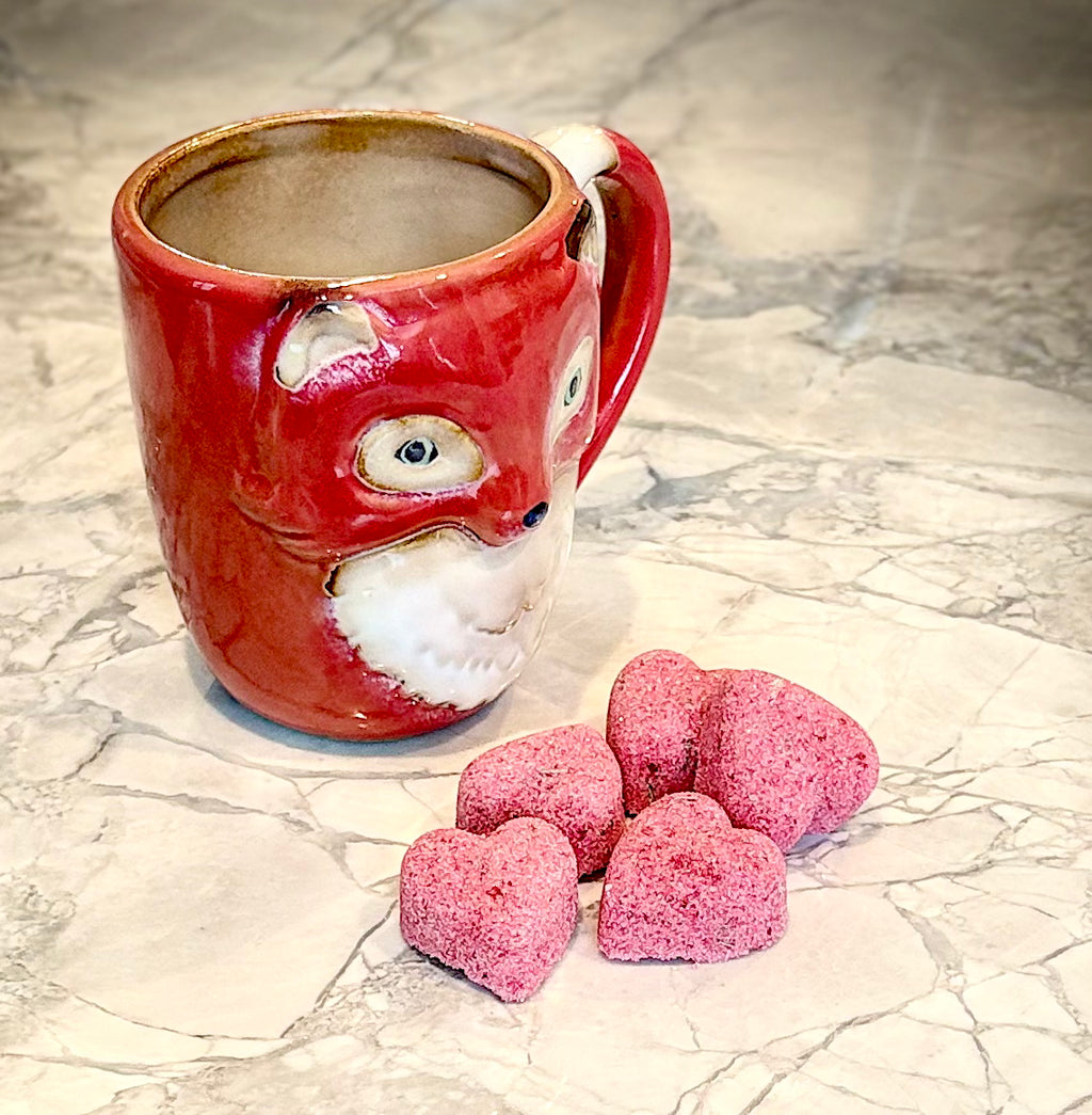 Raspberry & Rosemary Beverage Gems