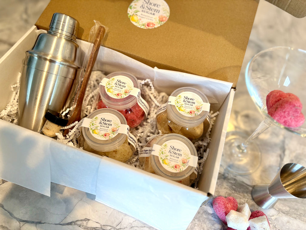 Botanical Cocktail Gem Kit | Garden-to-Glass Mixology Gift Set