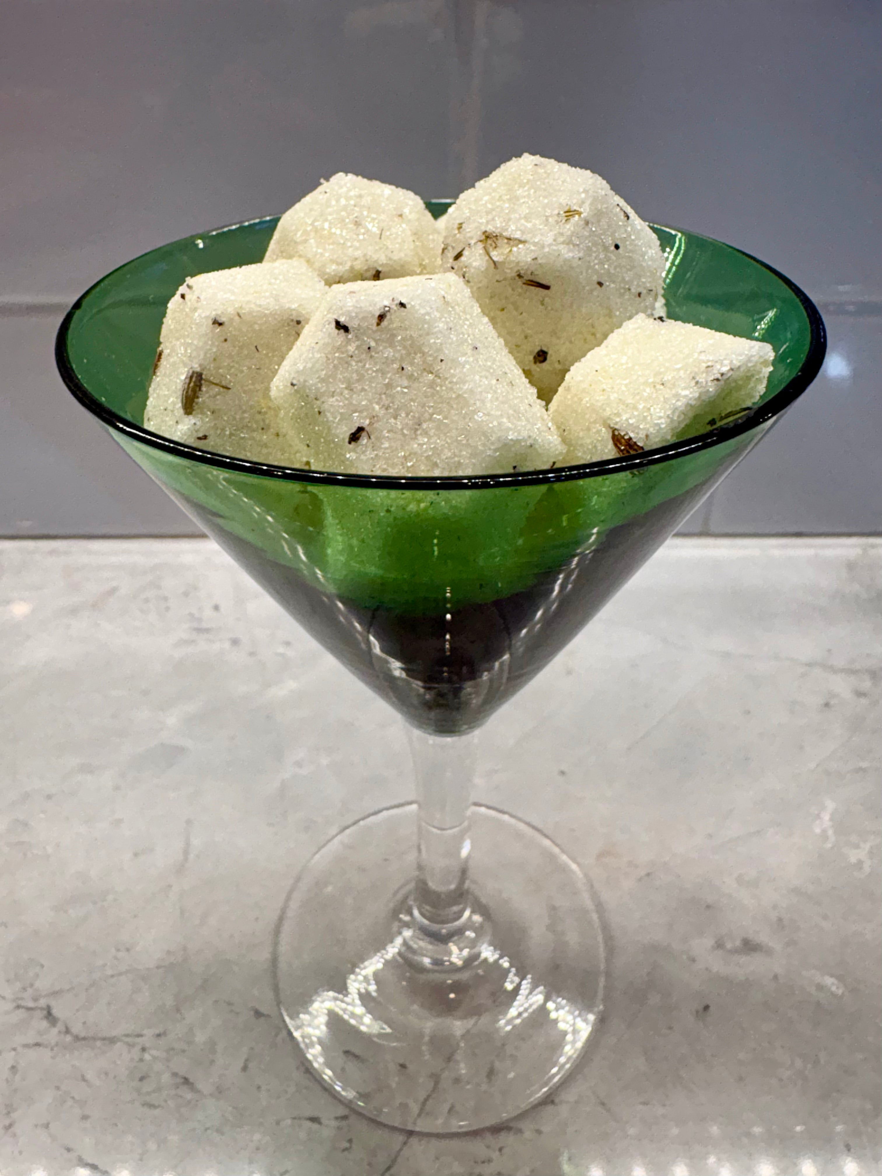 Lime & Lavendar Sugar Gems