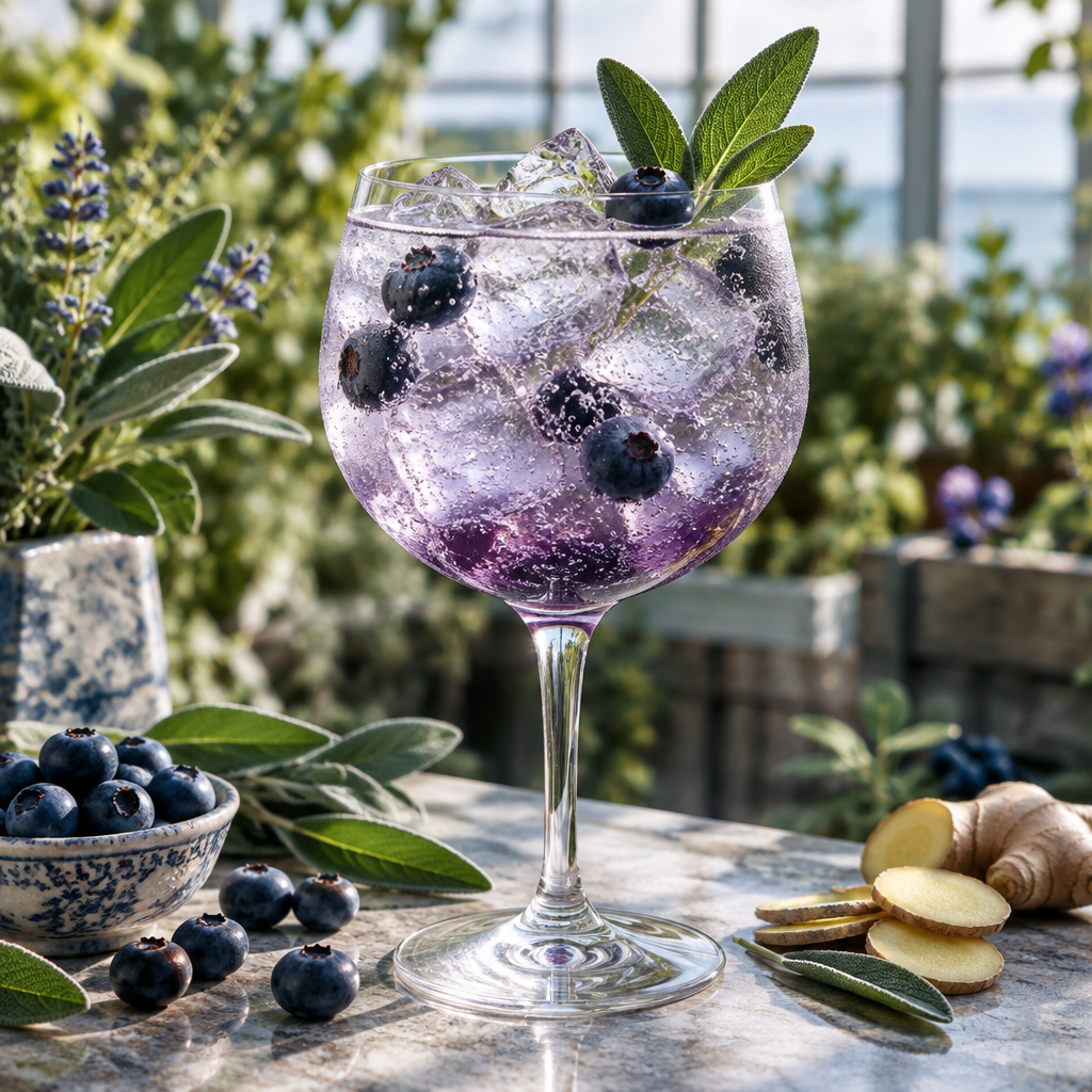 Blueberry Ginger & Sage Beverage Gems